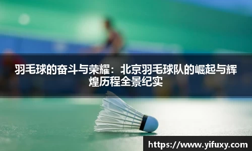 羽毛球的奋斗与荣耀：北京羽毛球队的崛起与辉煌历程全景纪实